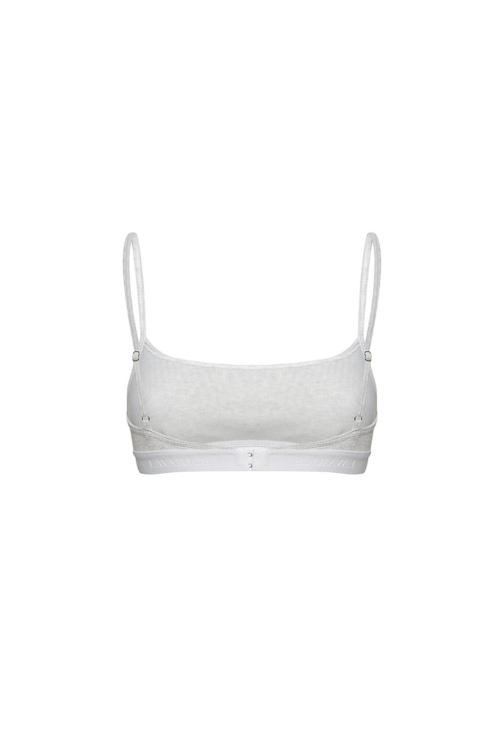 Top with elastic band AVRORA Light Gray Melange