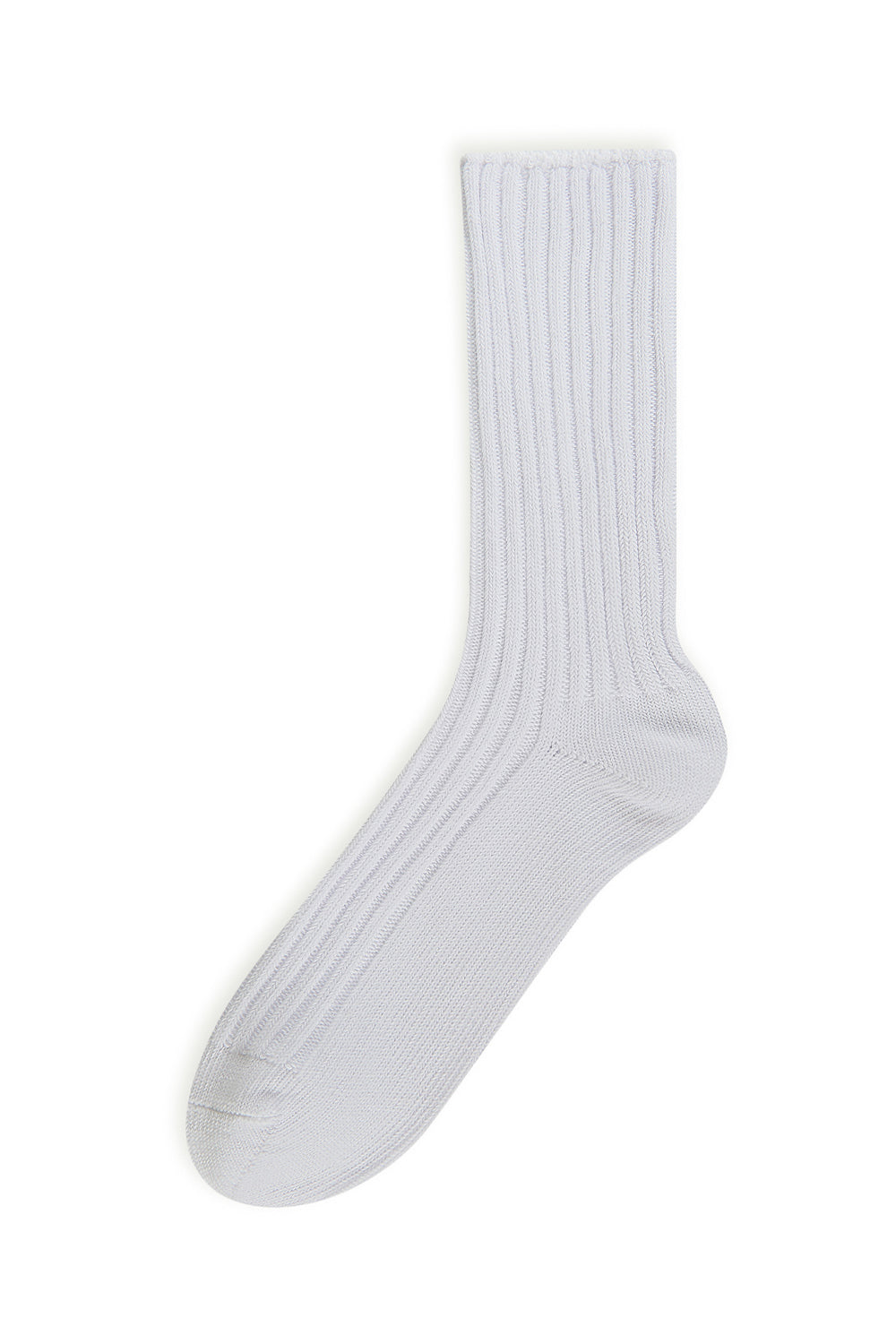 Cotton Mid-Calf Socks White