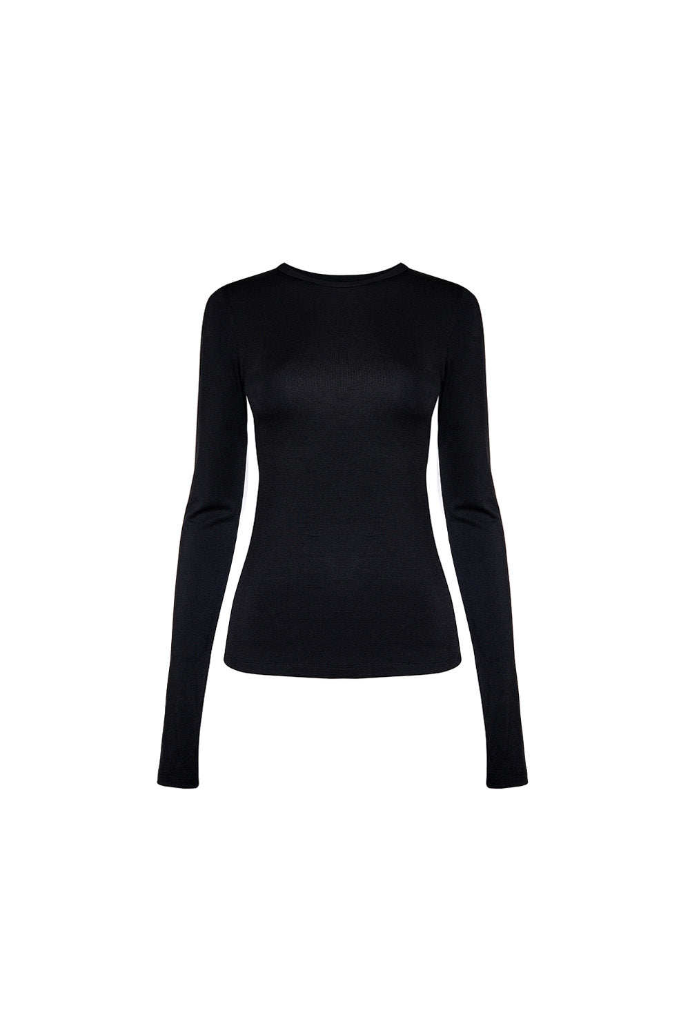 Modal long sleeve GRACE Black