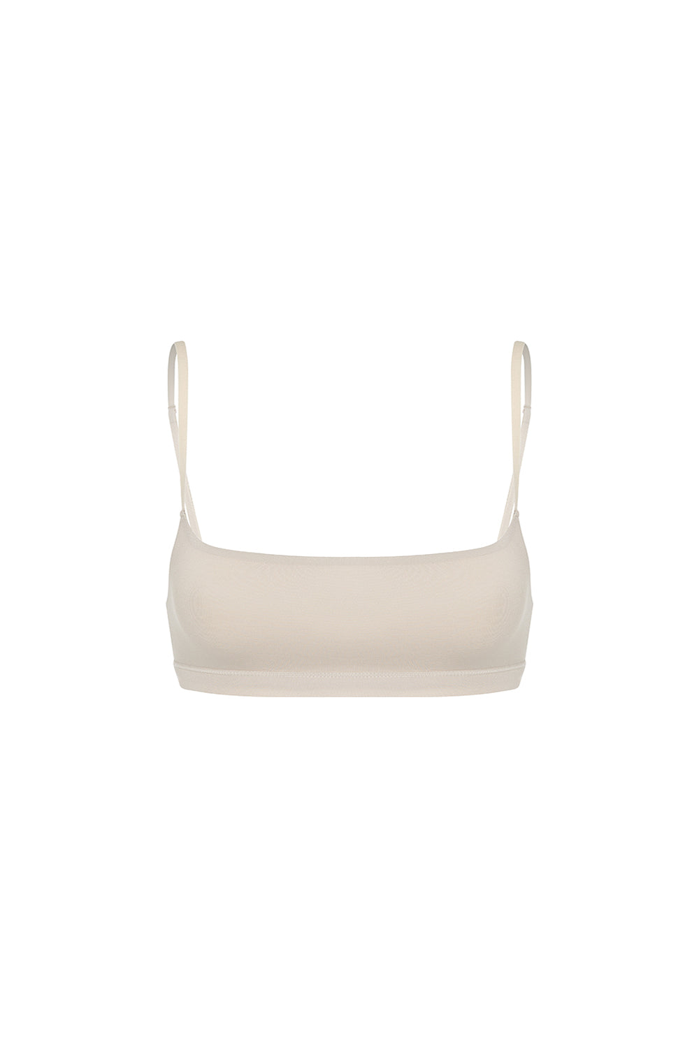Top with straps Bamboo Cream