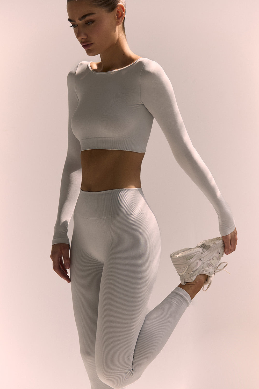 Leggings ribbed №81 SUPER SOFT Galaxies