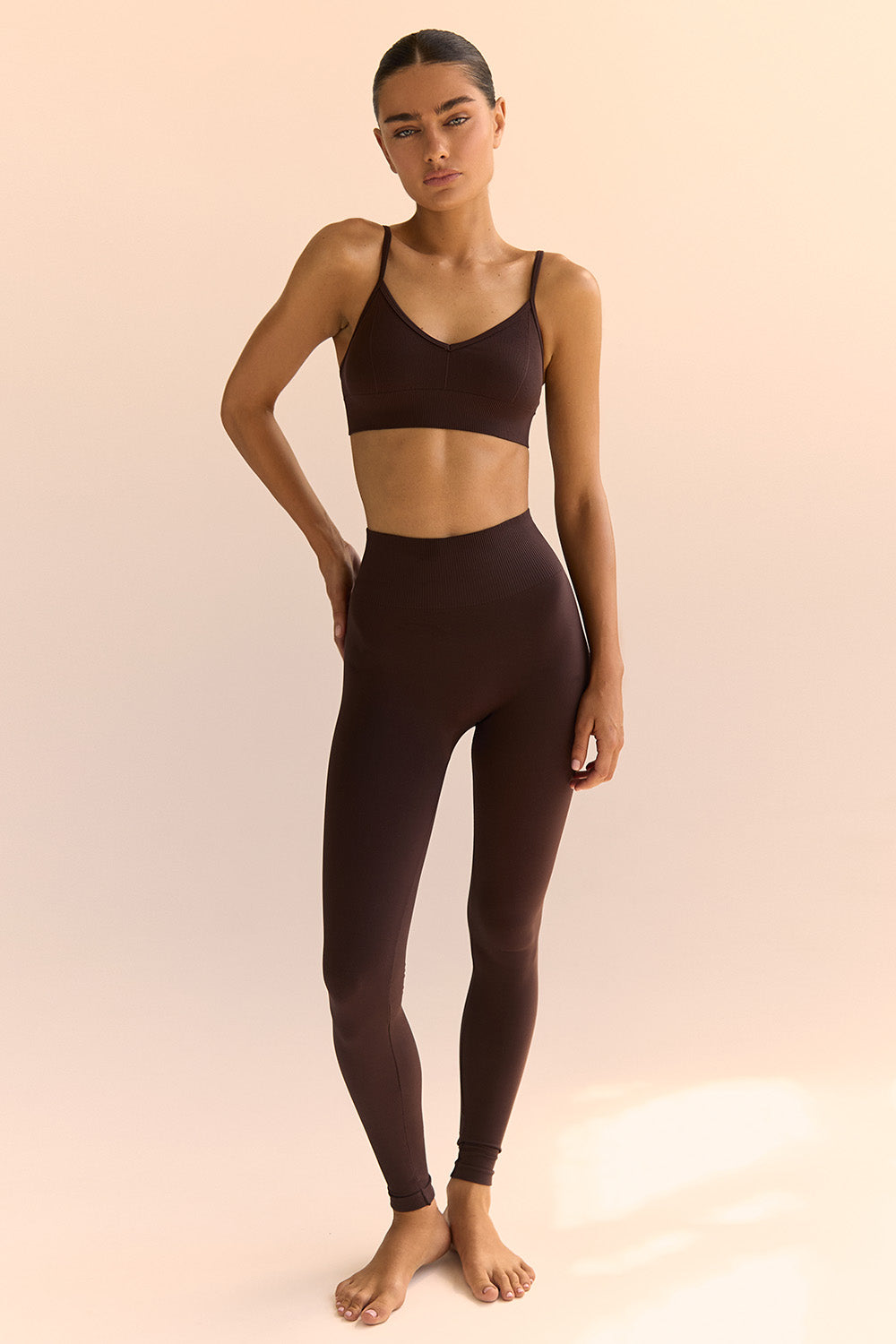 Leggings №26 Eggplant