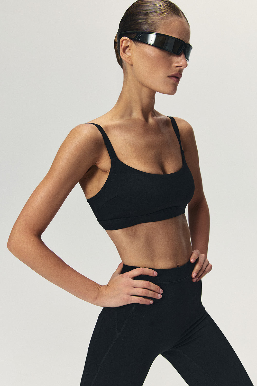 Top with adjustable straps SPORT Black