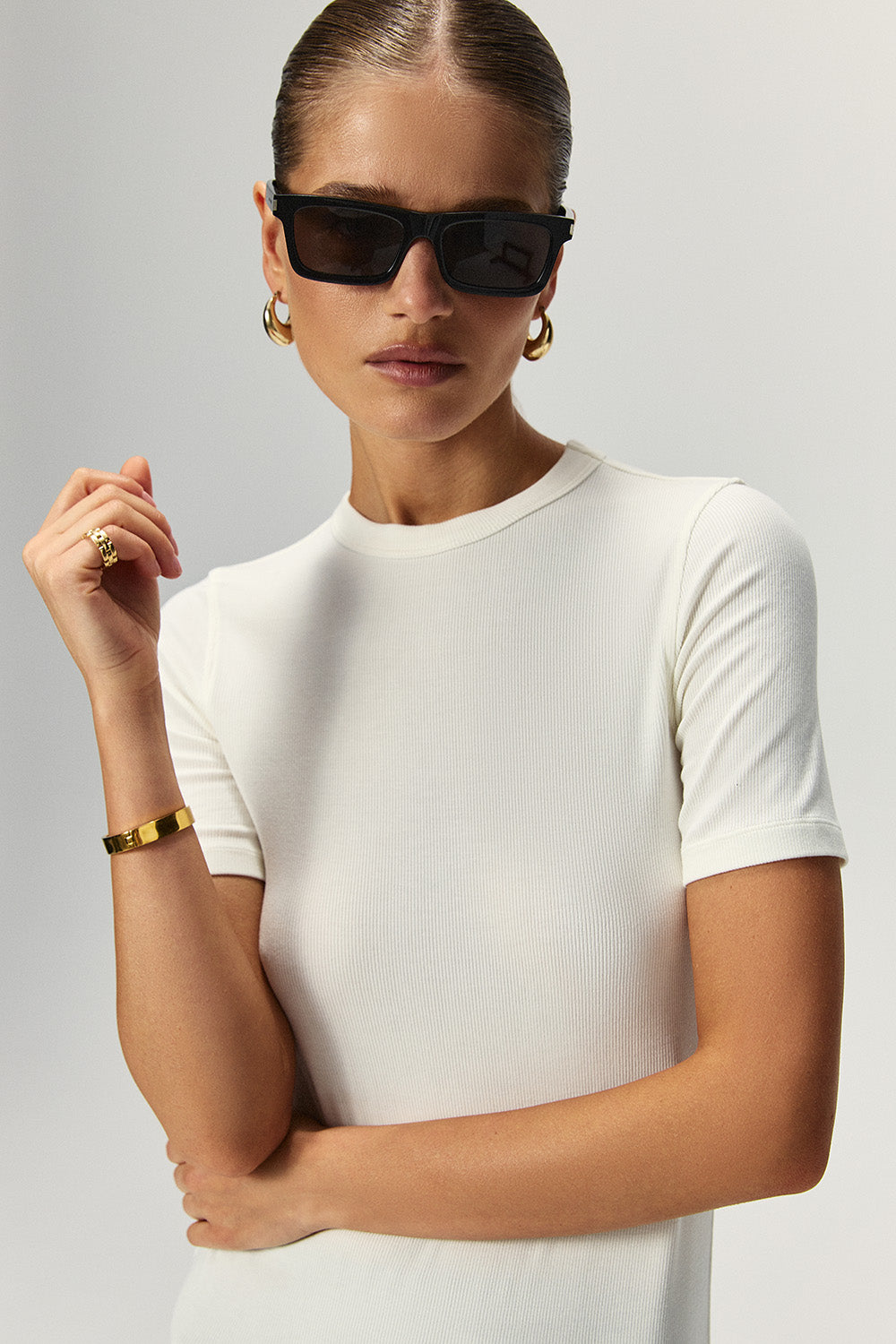 Viscose T-shirt GENTLE Milk