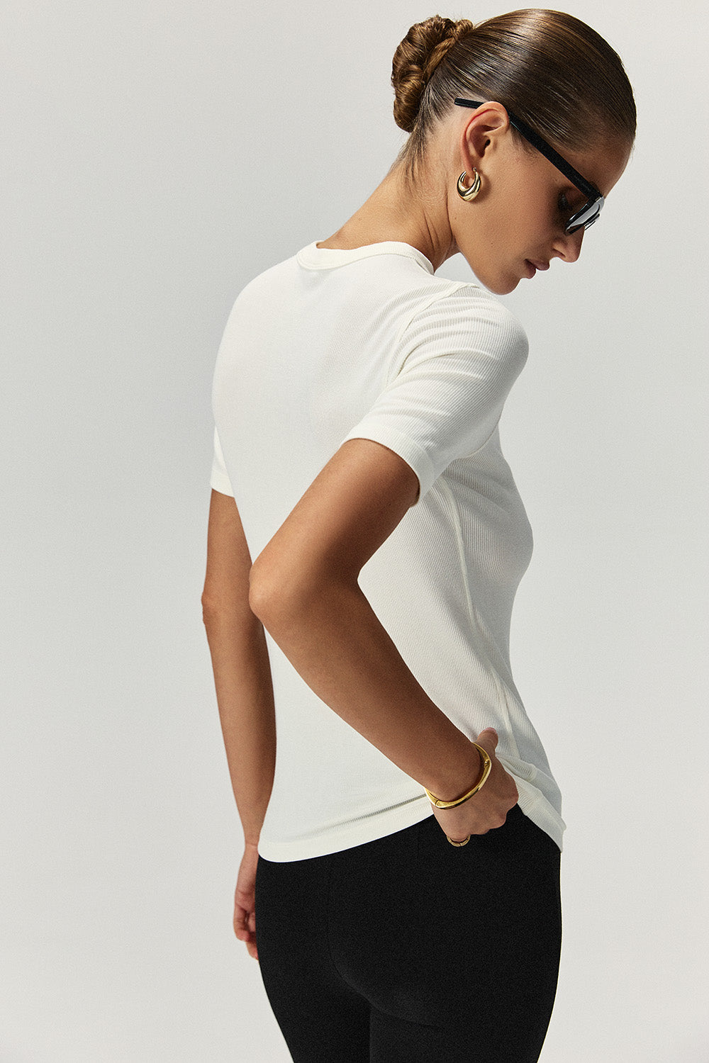 Viscose T-shirt GENTLE Milk