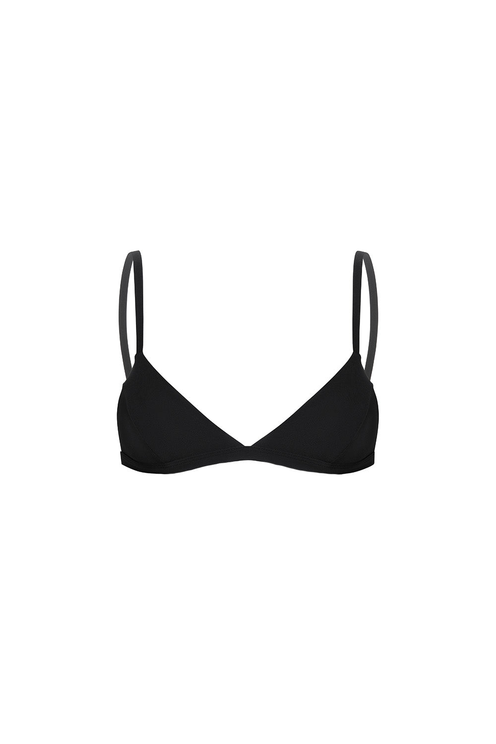 Top with adjustable straps INVISIBLE Black