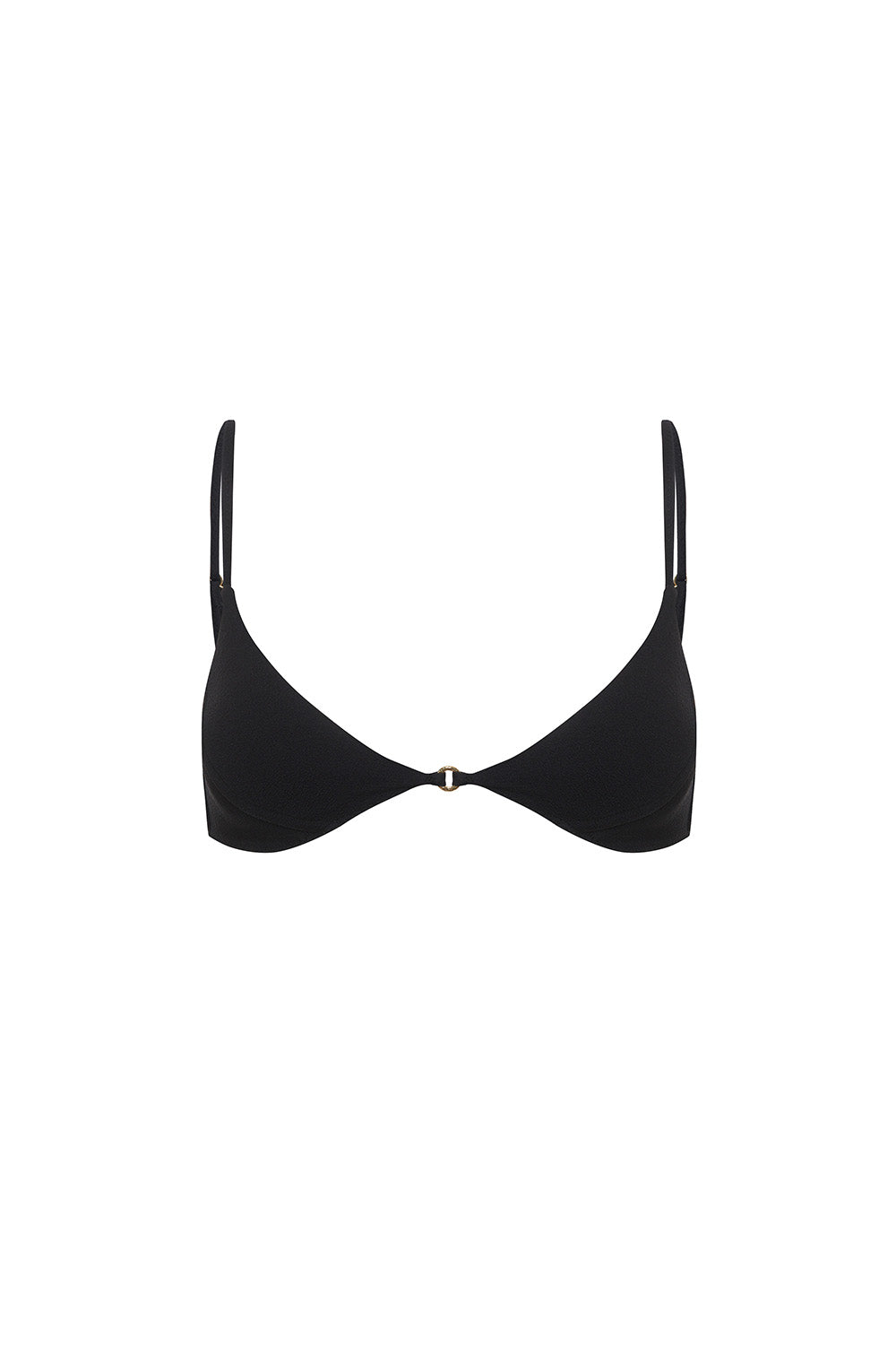 Top KAIA Black Texture