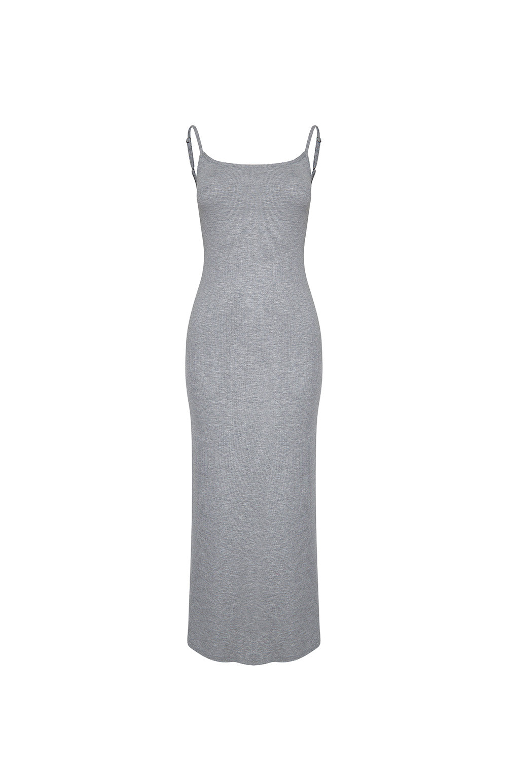 Thin Strap Dress Light grey melange