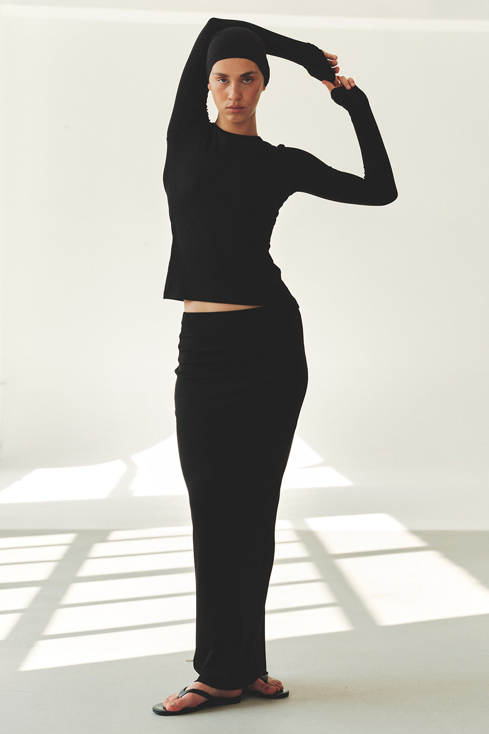 Modal skirt GRACE Black