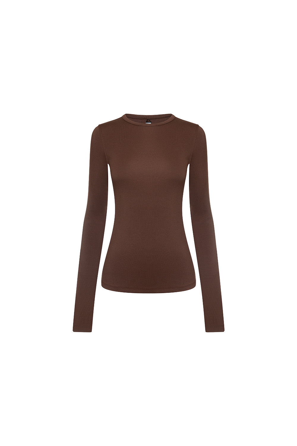 Modal long sleeve GRACE Chocolate