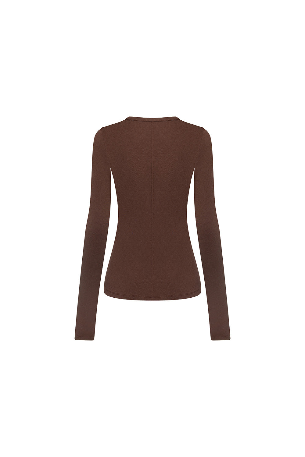 Modal long sleeve GRACE Chocolate