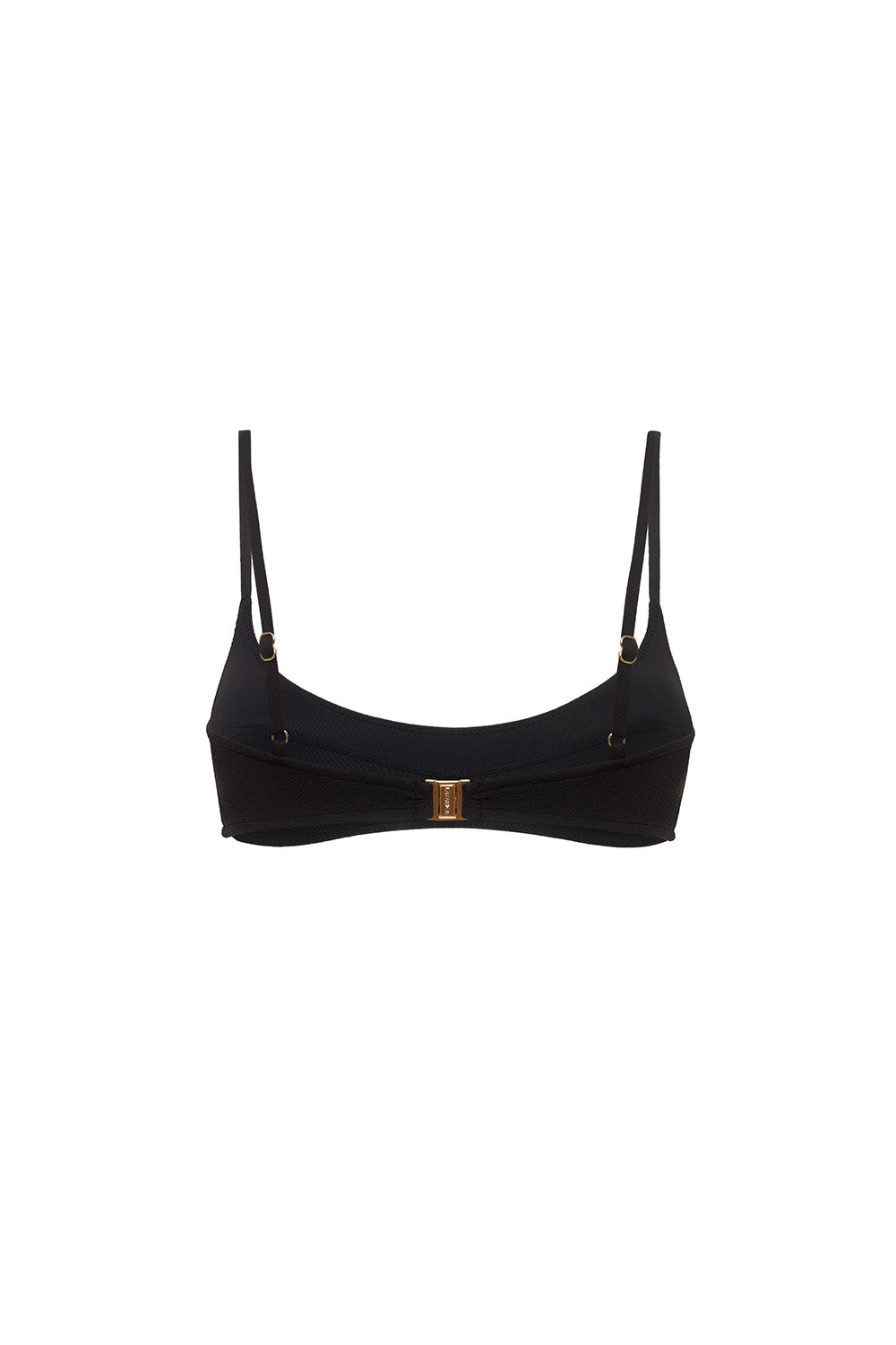 Top YASMIN Black Texture