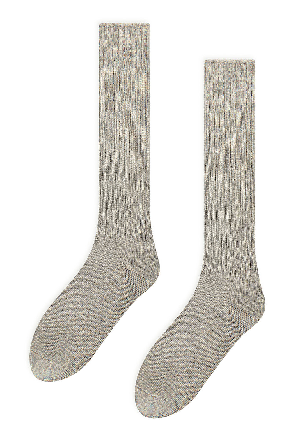Long Cotton Socks Cream