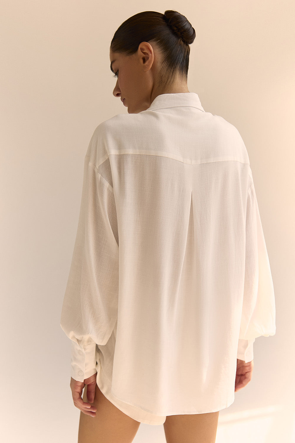 Long Sleeve Shirt MYKONOS White