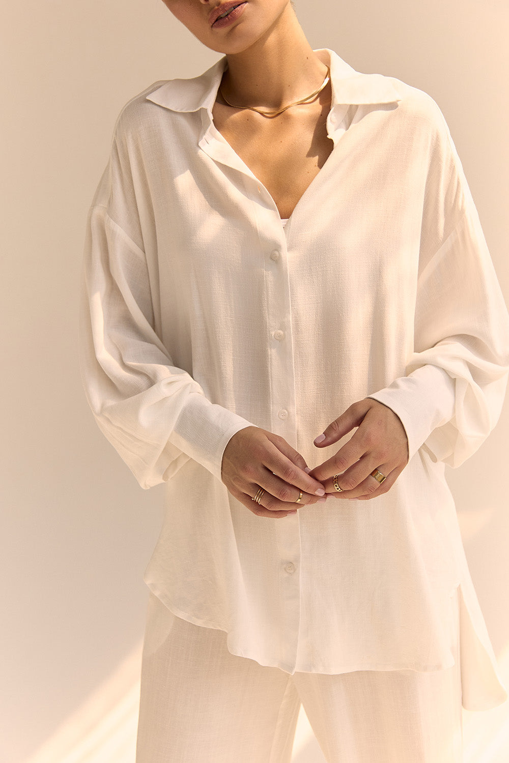 Long Shirt MYKONOS White