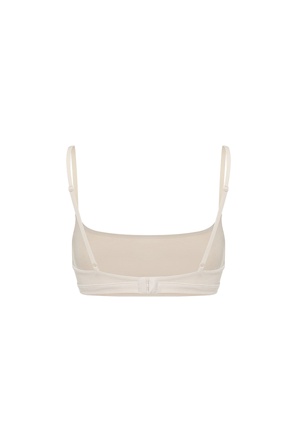 Top with straps bamboo Cream