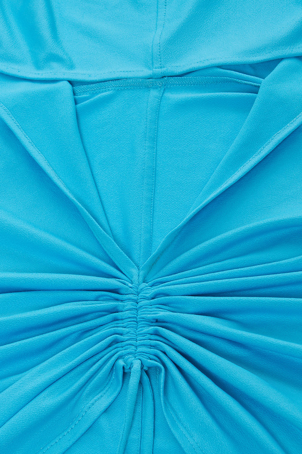 Hooded top AFINA Azure