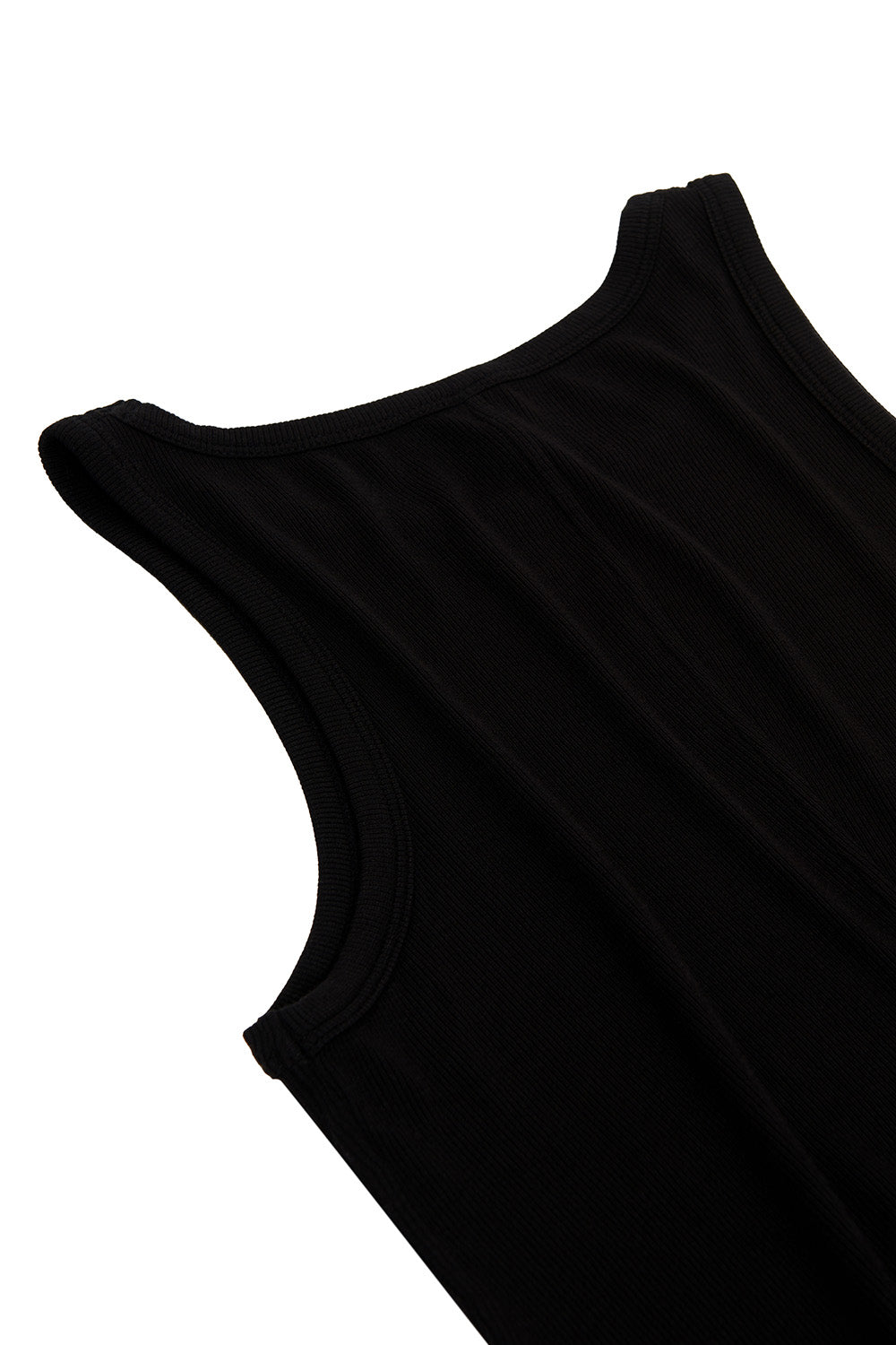 Viscose tank top GENTLE Black