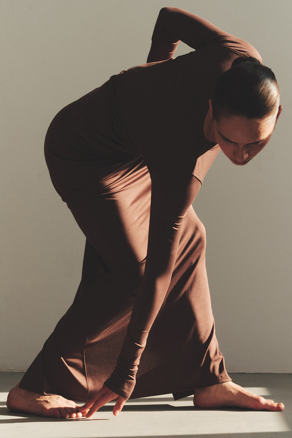 Modal skirt GRACE Chocolate