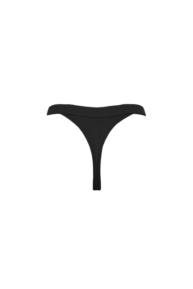 Thongs bottom AVRORA Black