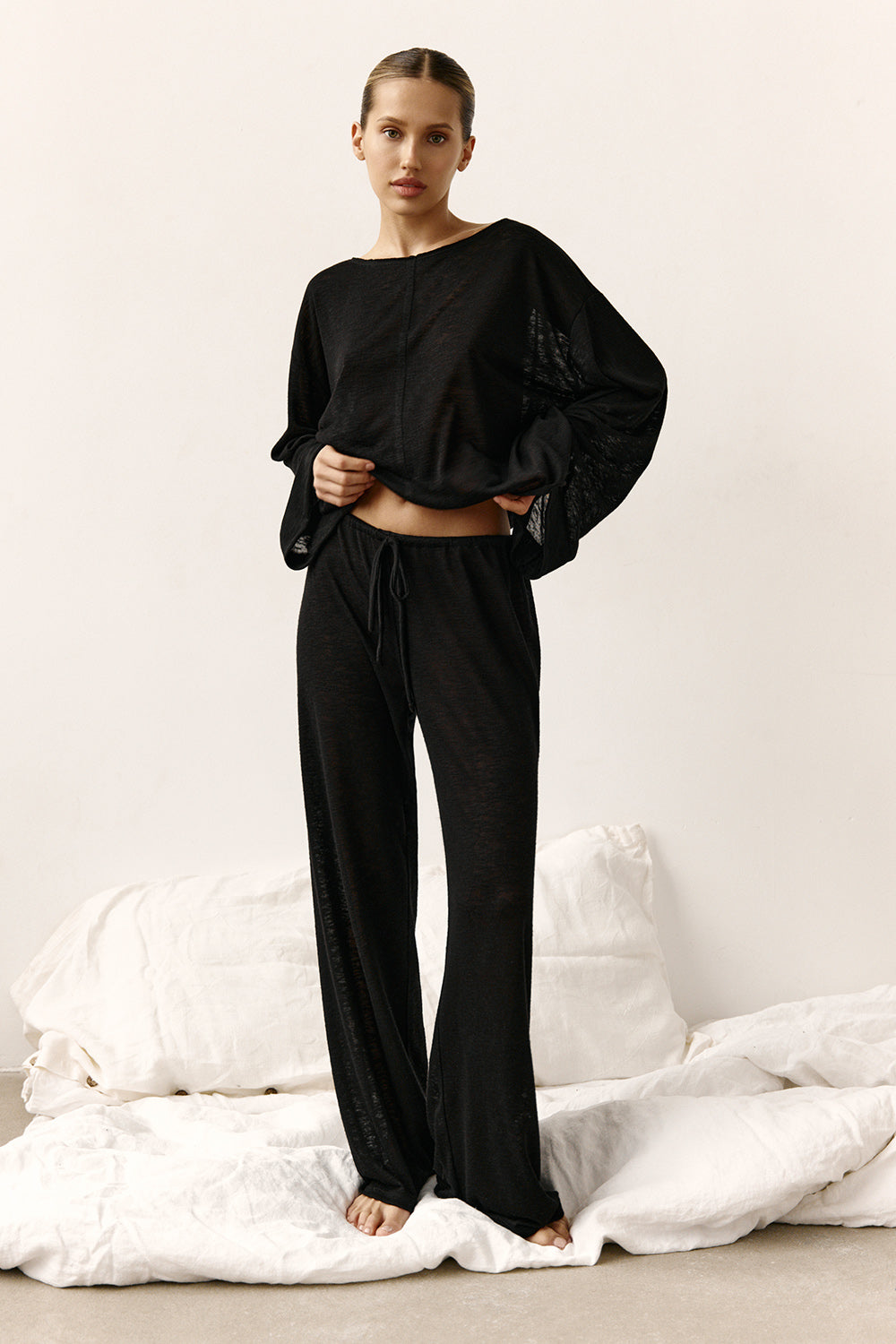 Pants AMELIE Black